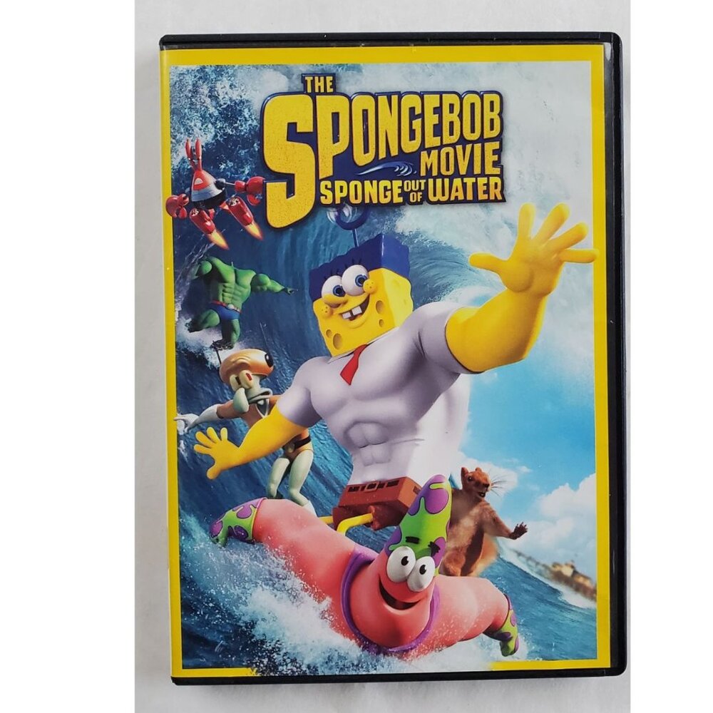 The SpongeBob Movie: Sponge Out Of Water DVD 2015
